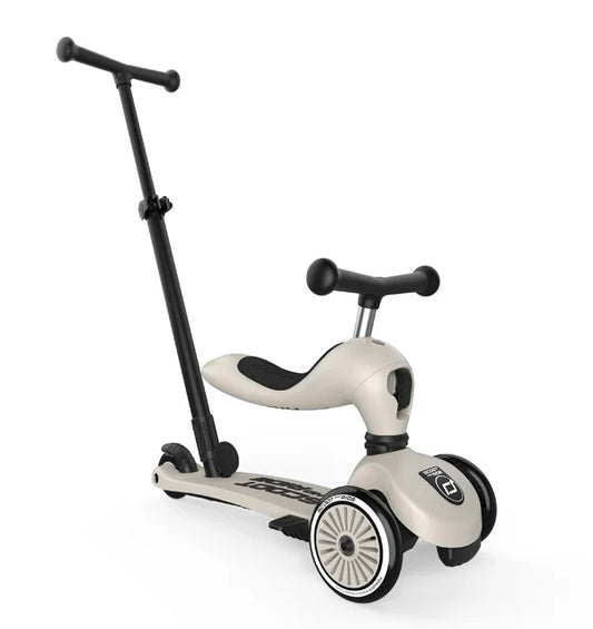 Trotinete 2 em 1 Push & Go – Scoot and Ride – Highwaykick - Ash