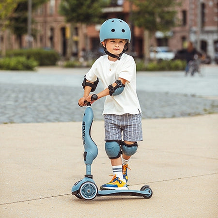 Conjunto de proteções Joelho & Cotovelo | Scoot & Ride – Tamanho S
