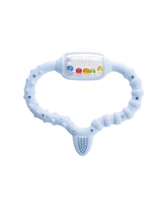 Anel mordedor Curaprox | Azul | 0-24 Meses