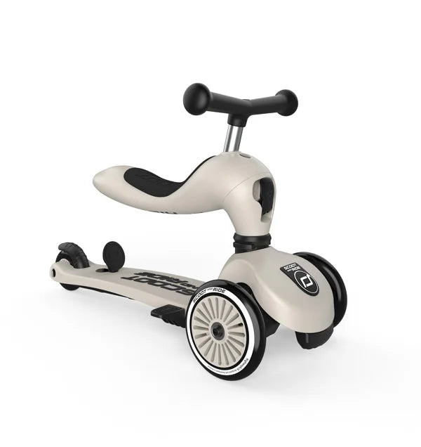 Trotinete 2 em 1 Push & Go – Scoot and Ride – Highwaykick - Ash