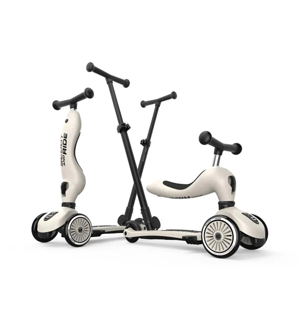 Trotinete 2 em 1 Push & Go – Scoot and Ride – Highwaykick - Ash