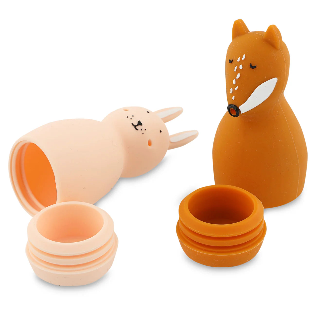 Brinquedo de apertar para o banho - Mrs. Rabbit & Mr. Fox | Trixie