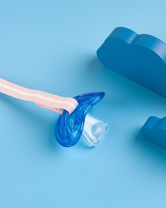 Suporte Chupeta Curaprox Baby Azul