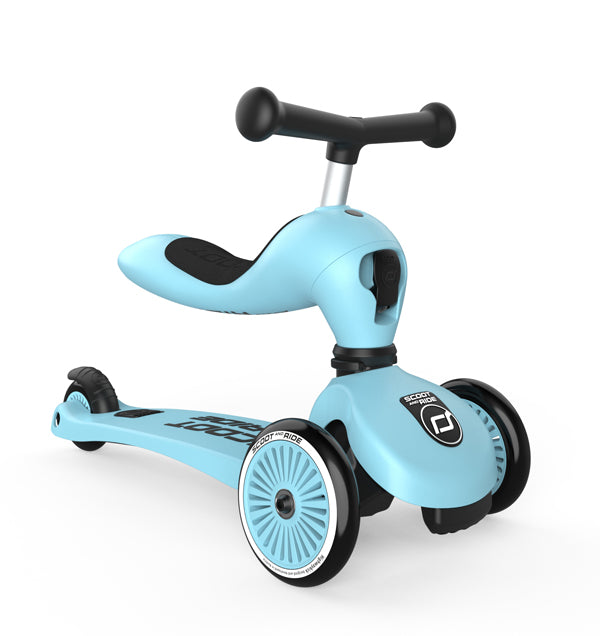 Trotinete Evolutiva 2 em 1 - Scoot & Ride – Highwaykick 1 – Blueberry