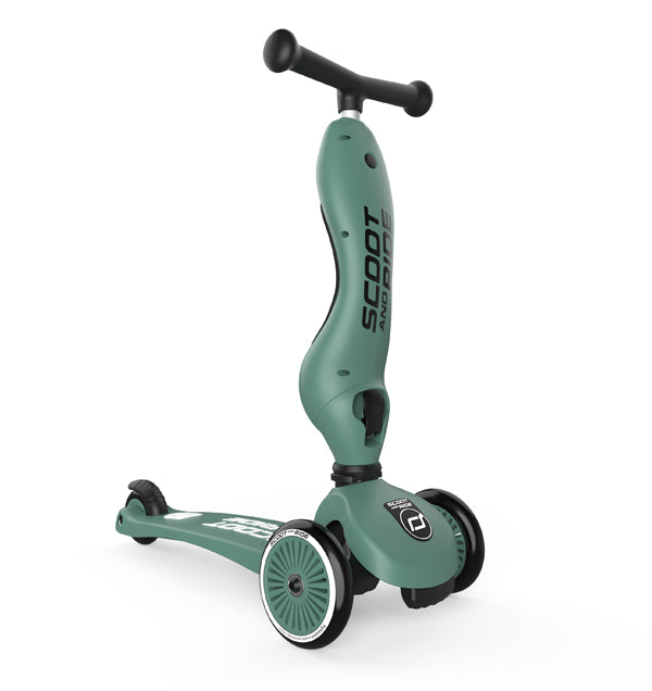 Trotinete Evolutiva 2 em 1 - Scoot & Ride – Highwaykick 1 – Forest
