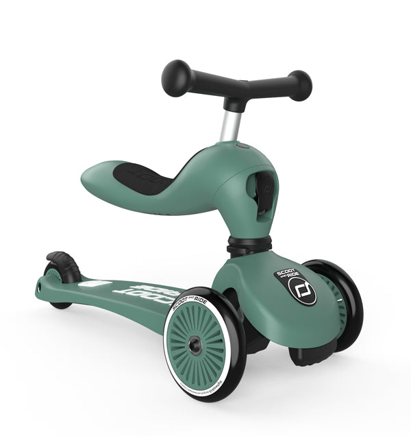 Trotinete Evolutiva 2 em 1 - Scoot & Ride – Highwaykick 1 – Forest