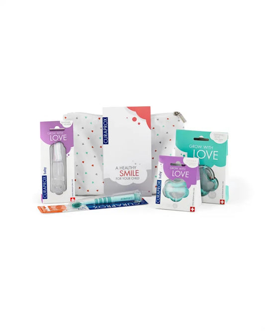 Kit Curaprox de cuidado oral para bebés