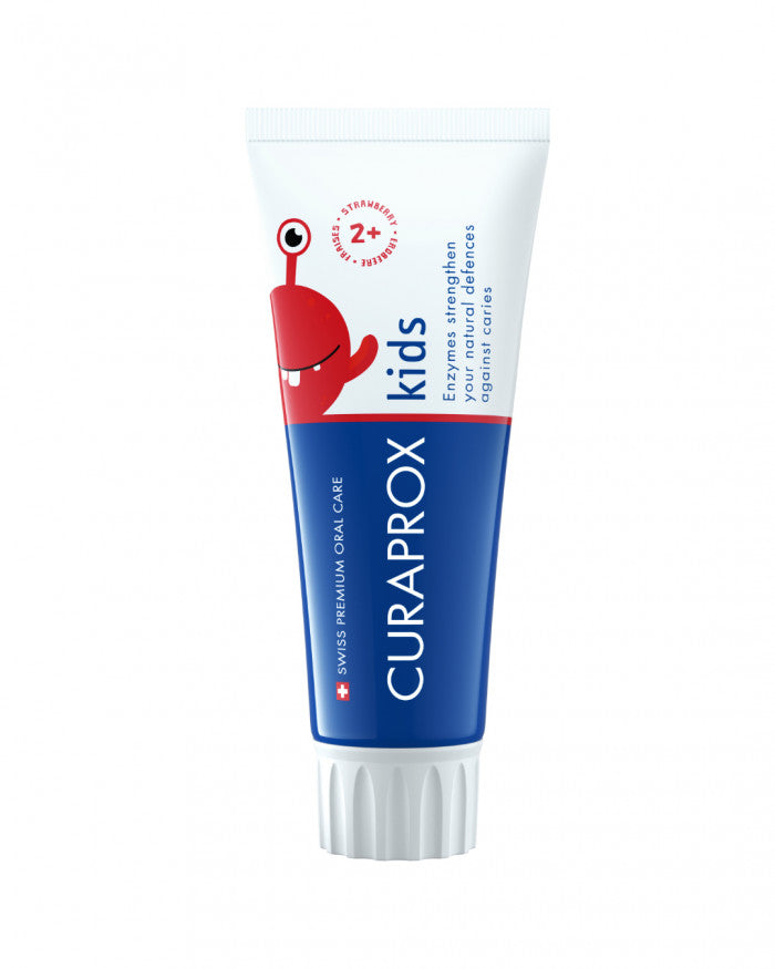 Pasta de dentes Curaprox Kids | Morango | +2anos