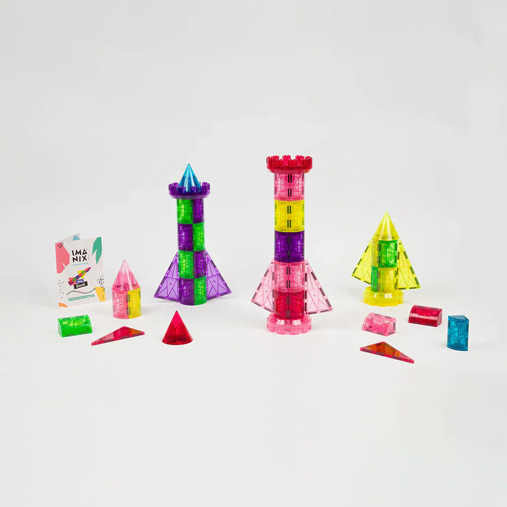Imanix Rocket Castelo com 64 peças magnéticas, vista 3