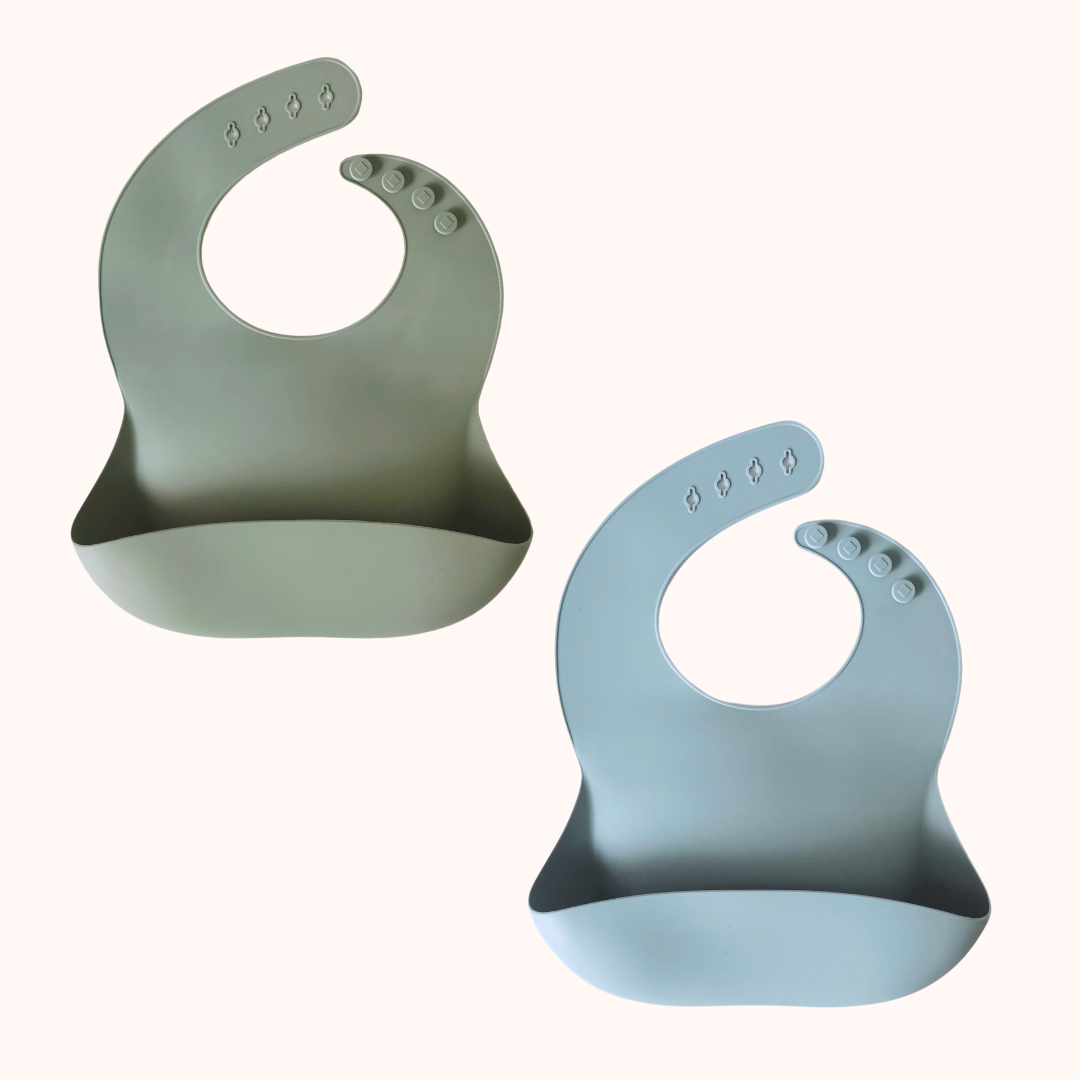 Sage & Blue - Babetes de Silicone