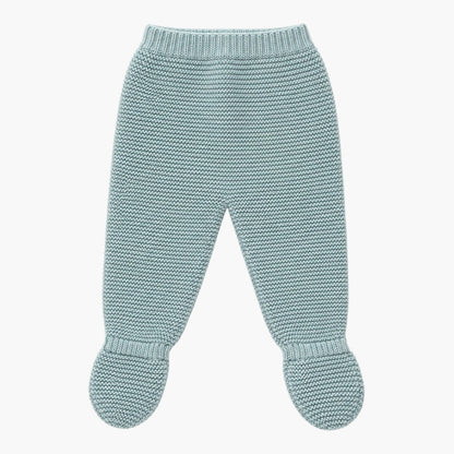 Conjunto de Malha para Bebé com Casaco de Capuz Verde Sálvia LOLO