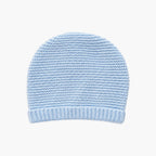 Conjunto de malha bebé creme e azul céu LOLO, vista 4