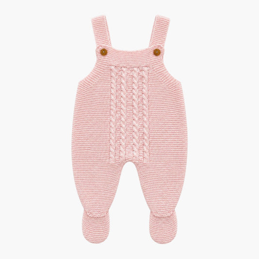 Conjunto Tricot Rosa Encanto 3 Peças