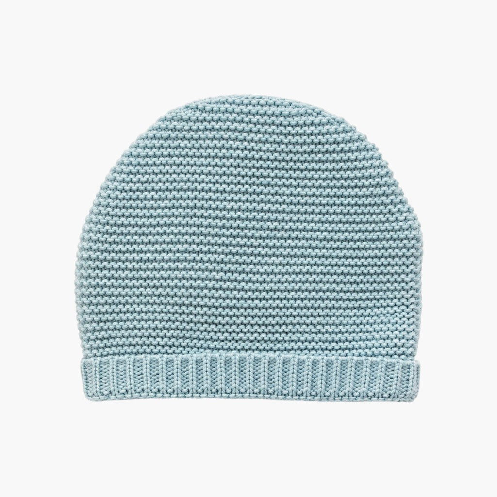 Conjunto de Malha para Bebé com Camisola, Calças com Pé e Gorro Marfim e Verde Sálvia LOLO