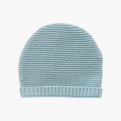 Conjunto de Malha para Bebé com Camisola, Calças com Pé e Gorro Marfim e Verde Sálvia LOLO