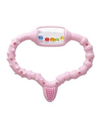 Anel mordedor Curaprox rosa para bebé, vista 2