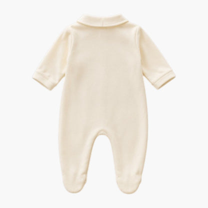 Babygrow Branco Pérola com Gola