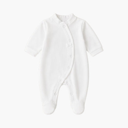 Baby-Strampler aus Samt