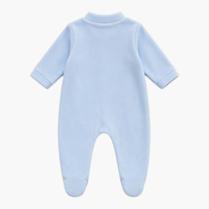 Babygrow Veludo Azul Bebé