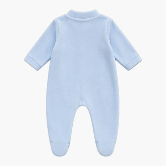 Babygrow Veludo Azul Bebé