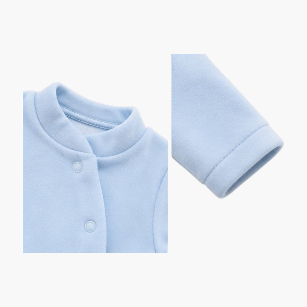 Babygrow Veludo Azul Bebé