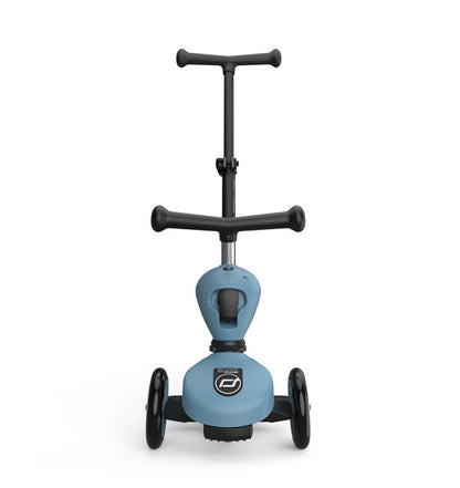 Trotinete 2 em 1 Push & Go – Scoot and Ride – Highwaykick - Azul