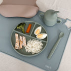 Sage & Blue - Pratos com Ventosas