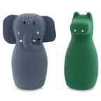 Brinquedos de apertar para o banho Mrs. Elephant e Mr. Crocodile da Trixie
