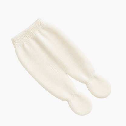 Strickset für Babys mit Mütze Elfenbein LOLO