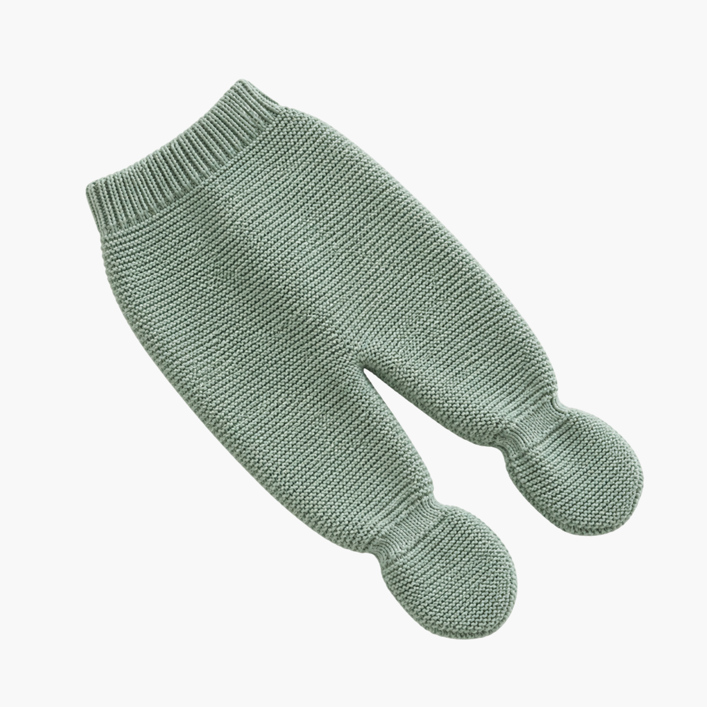 Conjunto de Malha para Bebé com Gorro Verde Sálvia LOLO