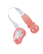 Suporte de chupeta Curaprox Baby coral, vista 3