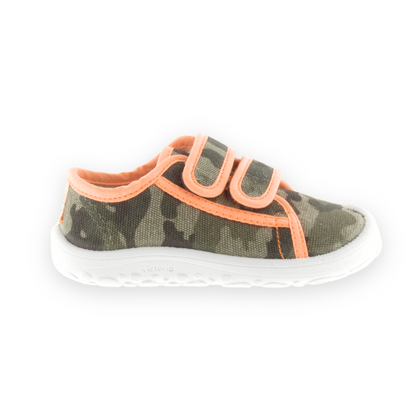 TÉNIS BAREFOOT BOSCO LONA VELCRO CAMUFLAGEM VICTORIA