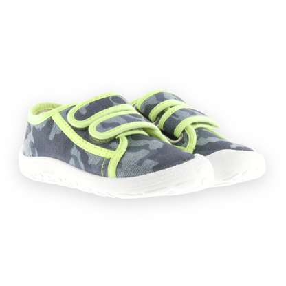 TÉNIS BAREFOOT BOSCO LONA VELCRO CAMUFLAGEM VICTORIA