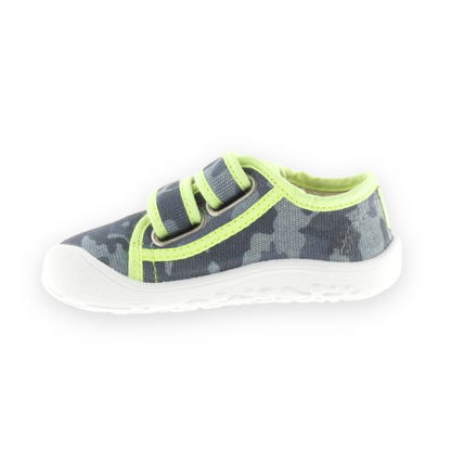 TÉNIS BAREFOOT BOSCO LONA VELCRO CAMUFLAGEM VICTORIA