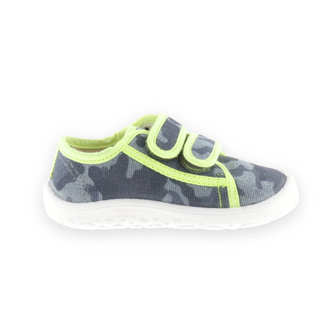 TÉNIS BAREFOOT BOSCO LONA VELCRO CAMUFLAGEM VICTORIA