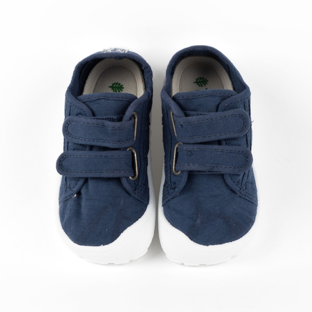 Ténis barefoot Bosco em lona com velcro Victoria, vista 2