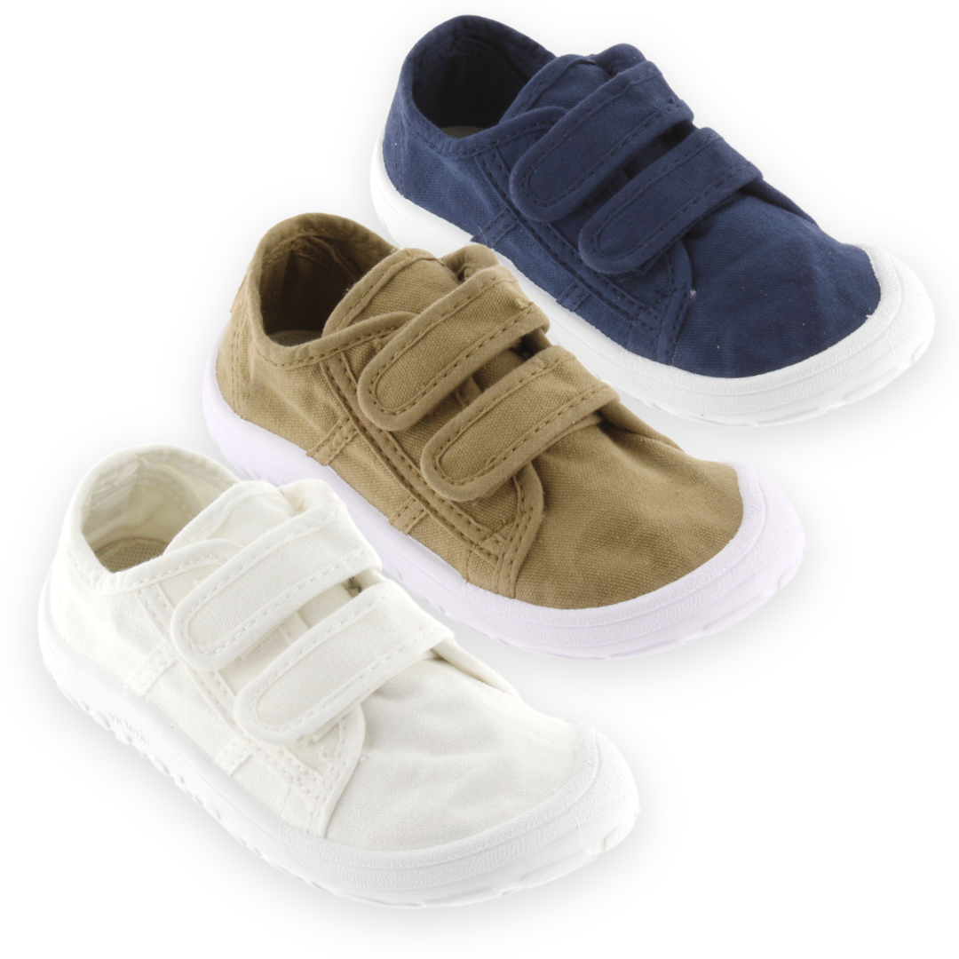 Ténis barefoot Bosco em lona com velcro Victoria