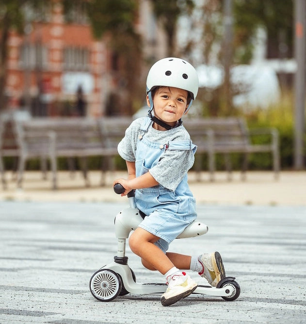 Trotinete evolutiva 2 em 1 Scoot & Ride Highwaykick 1 ash