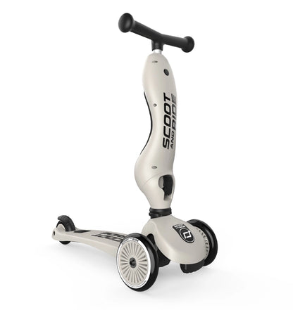 2-in-1 Evolutionärer Roller - Scoot &amp; Ride – Highwaykick 1 – Ash