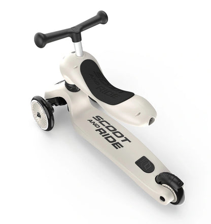 2-in-1 Evolutionärer Roller - Scoot &amp; Ride – Highwaykick 1 – Ash