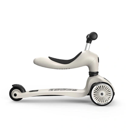 2-in-1 Evolutionärer Roller - Scoot &amp; Ride – Highwaykick 1 – Ash