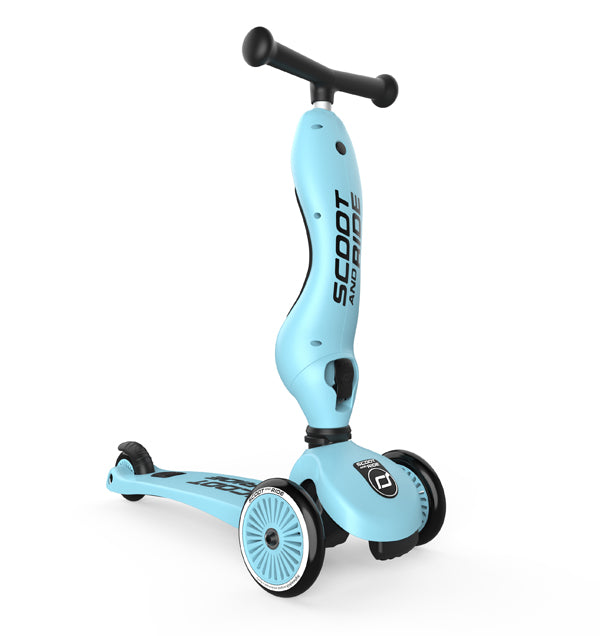 Trotinete Scoot & Ride Highwaykick 1 blueberry, vista 3