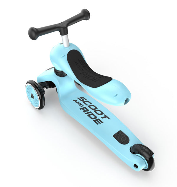 Trotinete Scoot & Ride Highwaykick 1 blueberry, vista 5