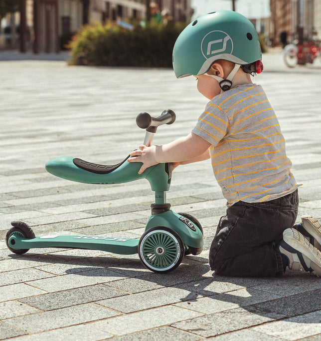 Trotinete Scoot & Ride Highwaykick 1 forest, vista 3