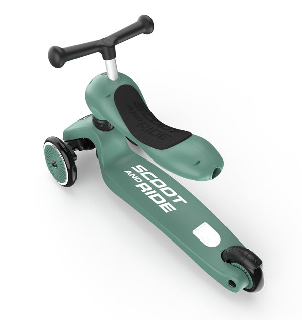 Trotinete Scoot & Ride Highwaykick 1 forest, vista 6