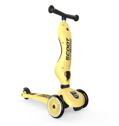 Trotinete Evolutiva 2 em 1 - Scoot & Ride – Highwaykick 1 – Lemon