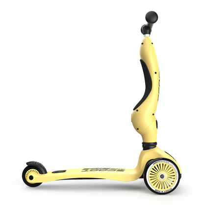 Trotinete Evolutiva 2 em 1 - Scoot & Ride – Highwaykick 1 – Lemon