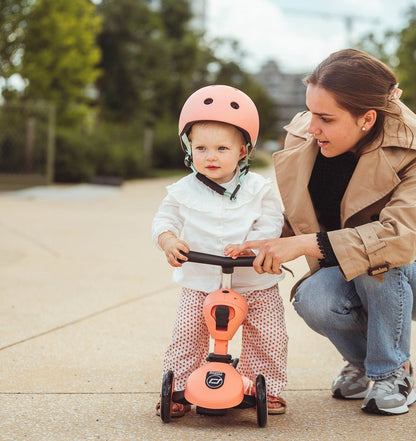 Trotinete Evolutiva 2 em 1 - Scoot & Ride – Highwaykick 1 – Peach