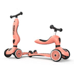 Trotinete Scoot & Ride Highwaykick 1 peach, vista 2