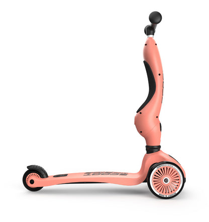 Trotinete Evolutiva 2 em 1 - Scoot & Ride – Highwaykick 1 – Peach